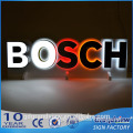 Small acrylic used led channel illuminated sign backlit letter